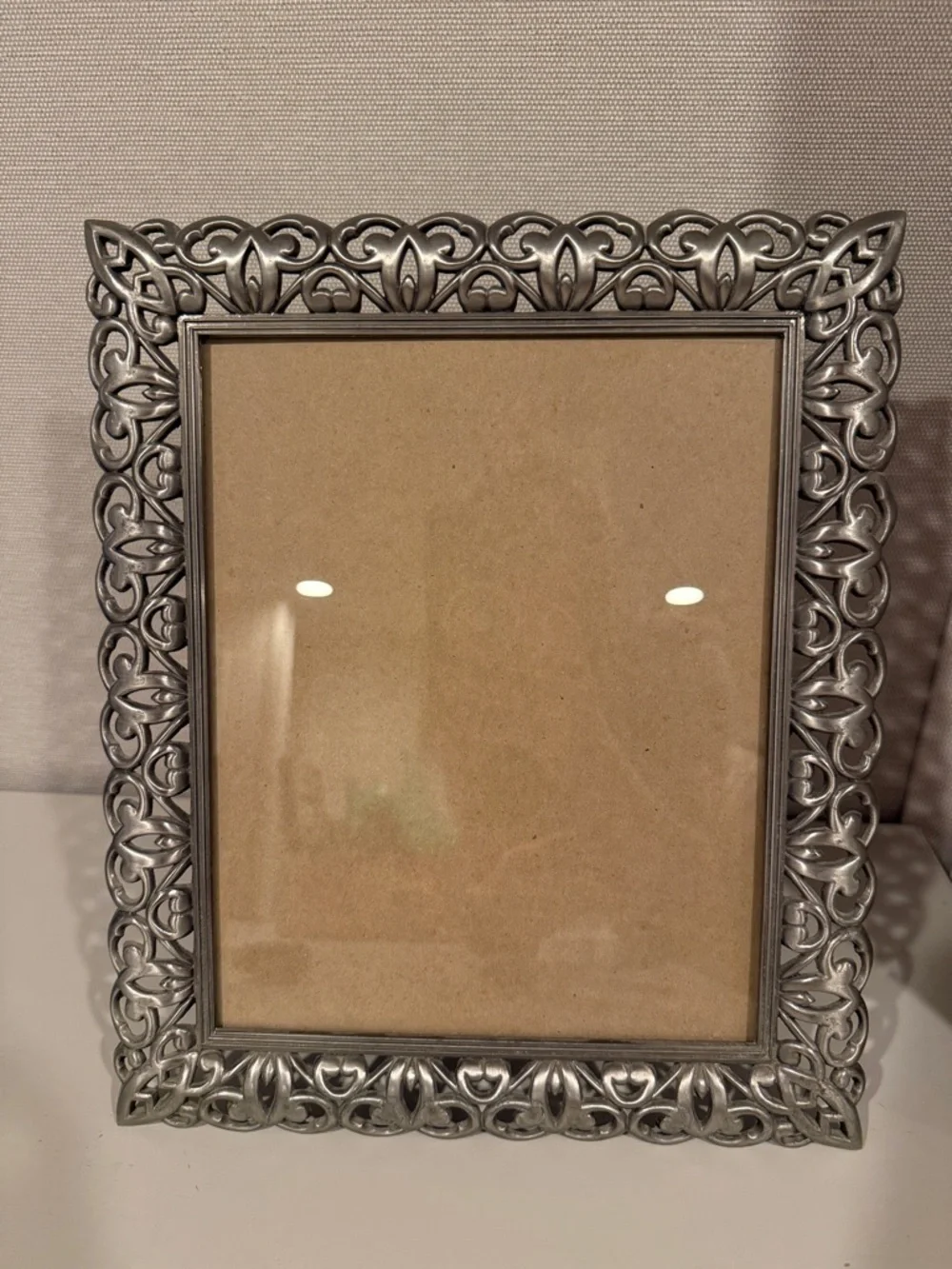 Silver Ornate Decorative Photo Frame -